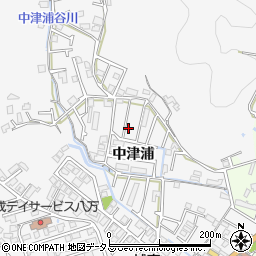 徳島県徳島市八万町中津浦170周辺の地図