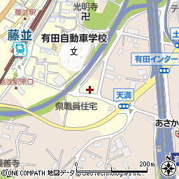 和歌山県有田郡有田川町明王寺95周辺の地図