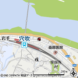 徳島県美馬市穴吹町穴吹東岩手13周辺の地図