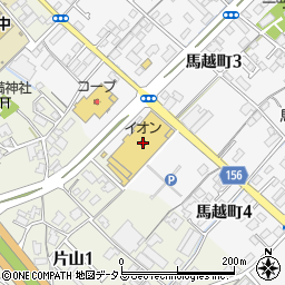 愛媛銀行イオン今治店 ＡＴＭ周辺の地図