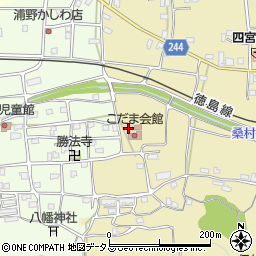 吉野川市　川島教育集会所周辺の地図