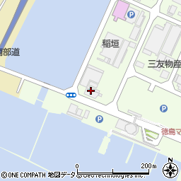 徳島県水産会館徳島県漁業協同組合　連合会共販課周辺の地図