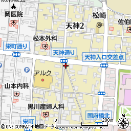 フジモト靴店周辺の地図