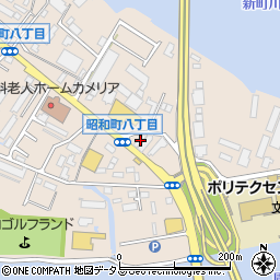 有限会社笹田蒲鉾店周辺の地図