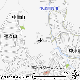 徳島県徳島市八万町中津浦41周辺の地図