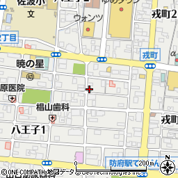 宇部興産コンサルタント株式会社　防府営業所周辺の地図