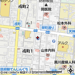 カリヨン２０３栄町駐車場周辺の地図