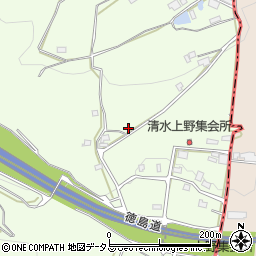 徳島県三好市三野町清水1497周辺の地図