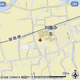 徳島県吉野川市川島町桑村1053周辺の地図