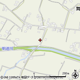 徳島県美馬市穴吹町三島舞中島221周辺の地図