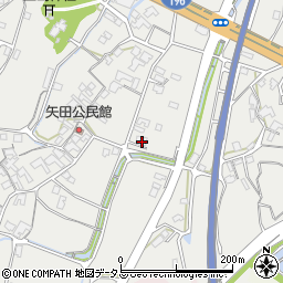 愛媛県今治市矢田622-1周辺の地図
