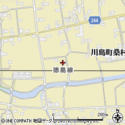 徳島県吉野川市川島町桑村2022周辺の地図