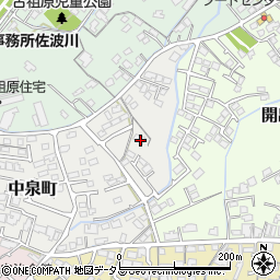 山口県防府市中泉町2-12周辺の地図