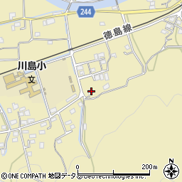 徳島県吉野川市川島町桑村1060周辺の地図