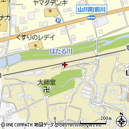 徳島県吉野川市山川町古城139周辺の地図