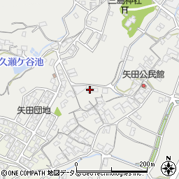 愛媛県今治市矢田564-1周辺の地図