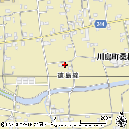 徳島県吉野川市川島町桑村2021周辺の地図