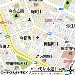 山口県周南市今宿町1丁目44周辺の地図