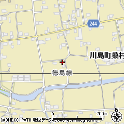 徳島県吉野川市川島町桑村2023周辺の地図