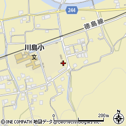 徳島県吉野川市川島町桑村1038-3周辺の地図