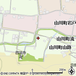 徳島県吉野川市山川町山路169周辺の地図