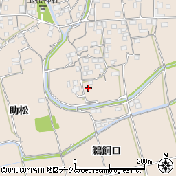 徳島県美馬市美馬町（鵜飼口）周辺の地図