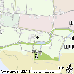 徳島県吉野川市山川町流56周辺の地図