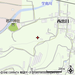 徳島県吉野川市川島町学八幡77周辺の地図