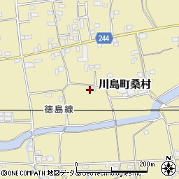 徳島県吉野川市川島町桑村2029周辺の地図