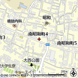 徳島県徳島市南昭和町周辺の地図