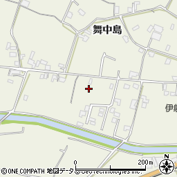 徳島県美馬市穴吹町三島舞中島136-1周辺の地図