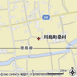 徳島県吉野川市川島町桑村2027周辺の地図