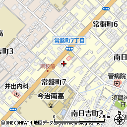 愛媛県今治市常盤町7丁目1-39周辺の地図