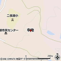 〒759-0133 山口県宇部市車地の地図
