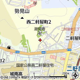 岩佐生花店周辺の地図