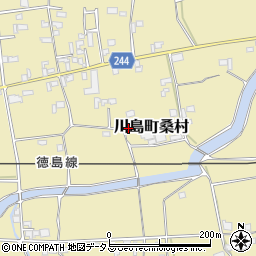 徳島県吉野川市川島町桑村2052周辺の地図