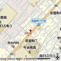 愛媛県今治市常盤町7丁目5-9周辺の地図