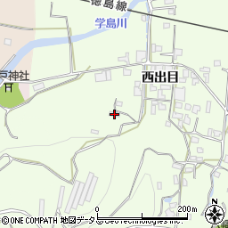 徳島県吉野川市川島町学八幡93周辺の地図