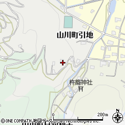 徳島県吉野川市山川町引地周辺の地図