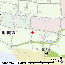 徳島県吉野川市山川町流44周辺の地図