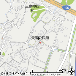 愛媛県今治市矢田776周辺の地図