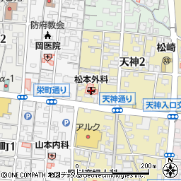 松本外科病院（松友会）周辺の地図
