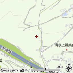 徳島県三好市三野町清水1531周辺の地図
