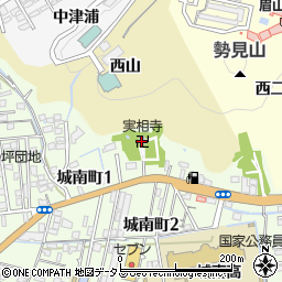 実相寺周辺の地図