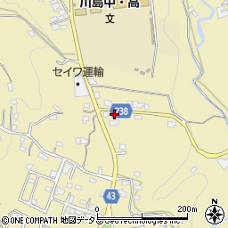 徳島県吉野川市川島町桑村519-2周辺の地図