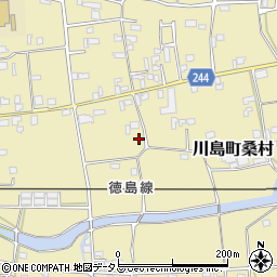 徳島県吉野川市川島町桑村2004周辺の地図