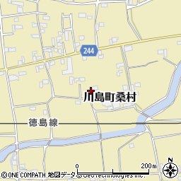 徳島県吉野川市川島町桑村2070周辺の地図