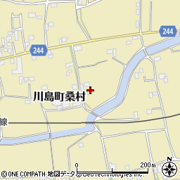 徳島県吉野川市川島町桑村2098周辺の地図