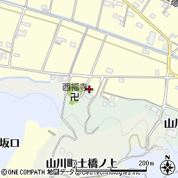 徳島県吉野川市山川町川田826周辺の地図