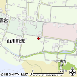 徳島県吉野川市山川町流34周辺の地図